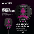 BOMBER PRO – Diamond 3K Carbon Padel-Schläger (38 mm / 360 g)